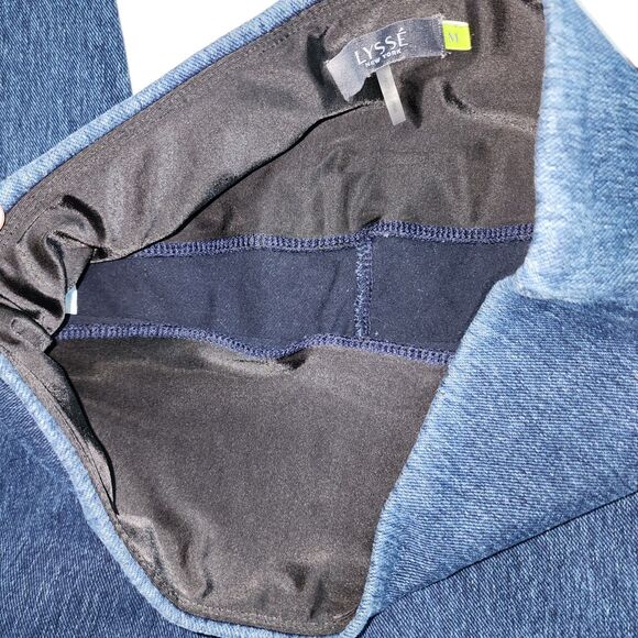 Lysse New York Women's Blue Stretchy Jeggings Sz M - Picture 8 of 9